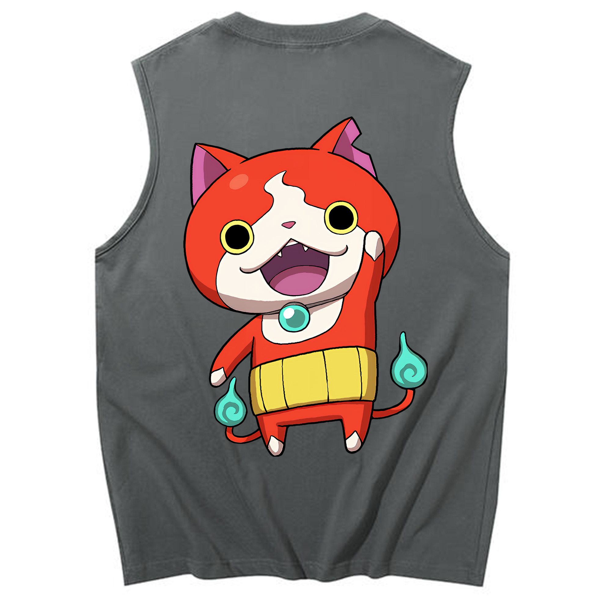 （画像用） 妖怪ウォッチ Yo-kai Watch コットン100％タンクトップ（背面プリント）